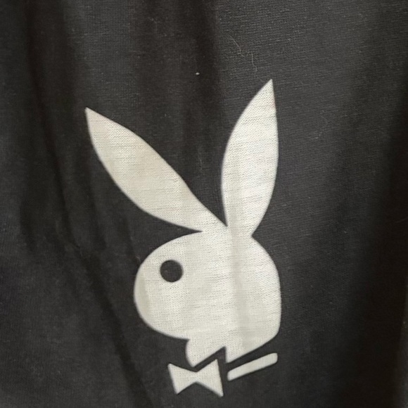 Playboy x Yandy Bunny Romper L/XL Black White Button FLAW - Picture 8 of 15